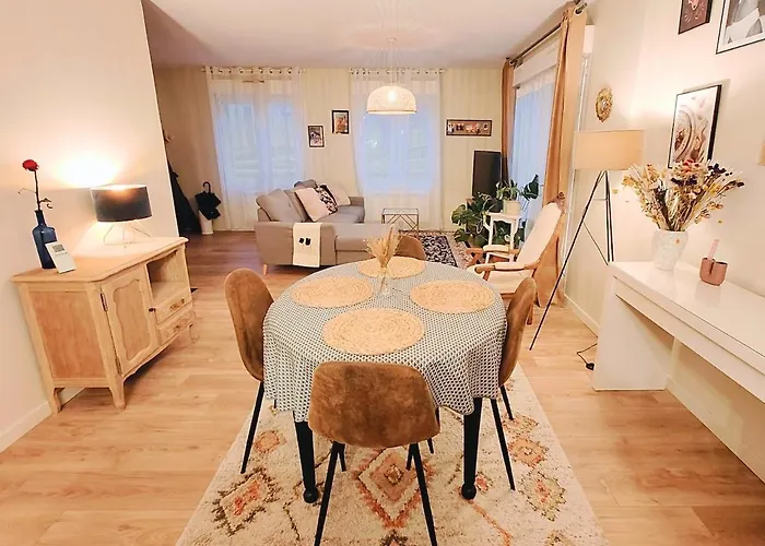 Appartement Quiet For 2-4 People With Private Parking *